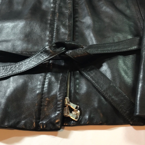 Borgonovo women’s leather jacket size medium - Picture 3 of 3